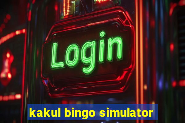 kakul bingo simulator